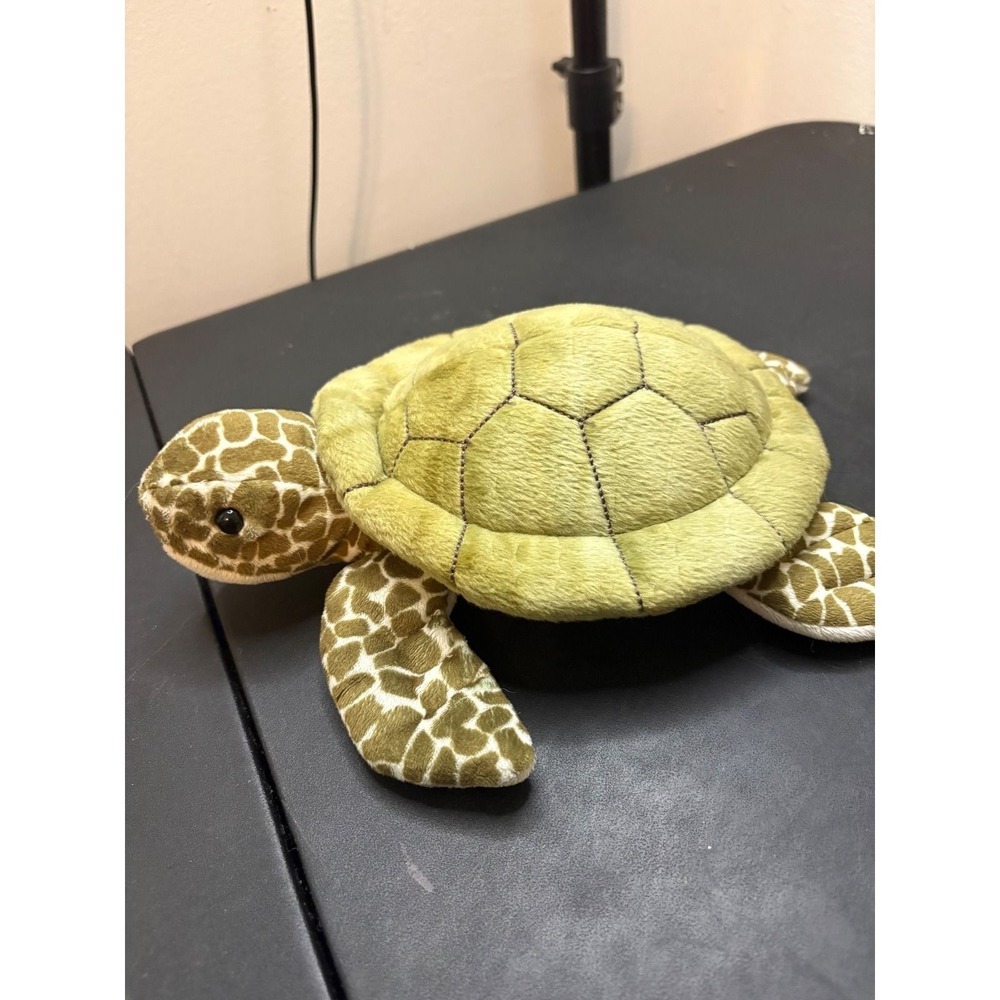 Douglas Cuddle Toys Sea Turtle Plush Green Stuffed Animal Aquatic Toy